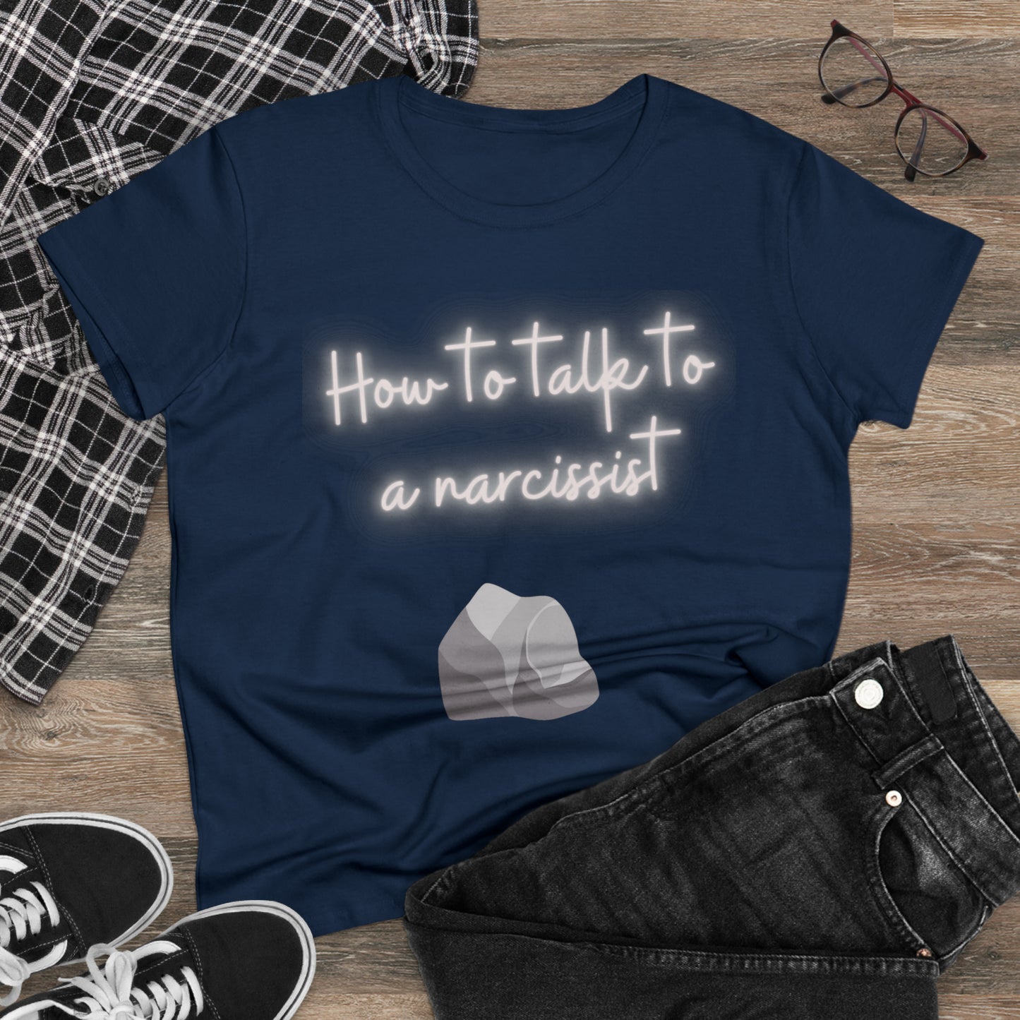 Gray Rock Women's Midweight Cotton Tshirt