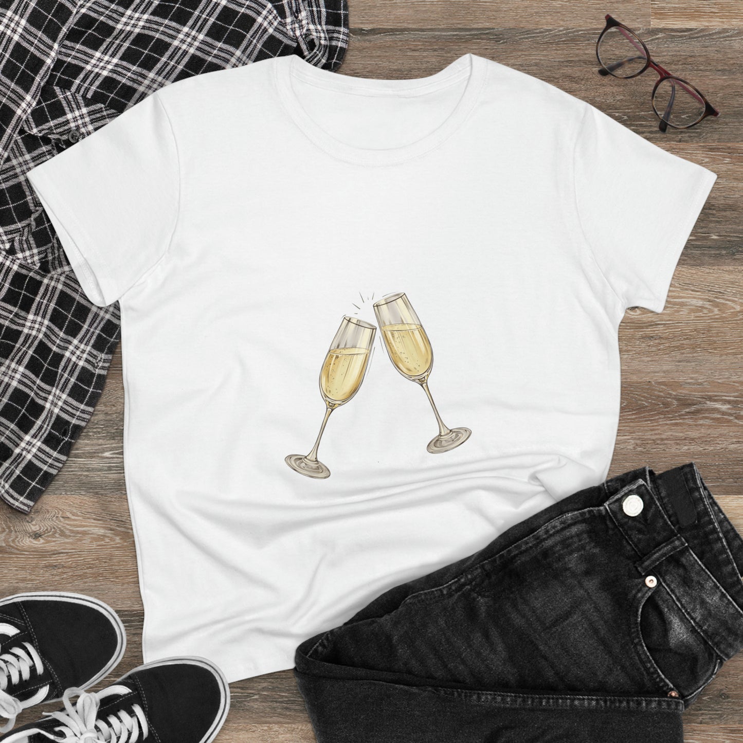 Celebrate Women's Midweight Cotton Tshirt