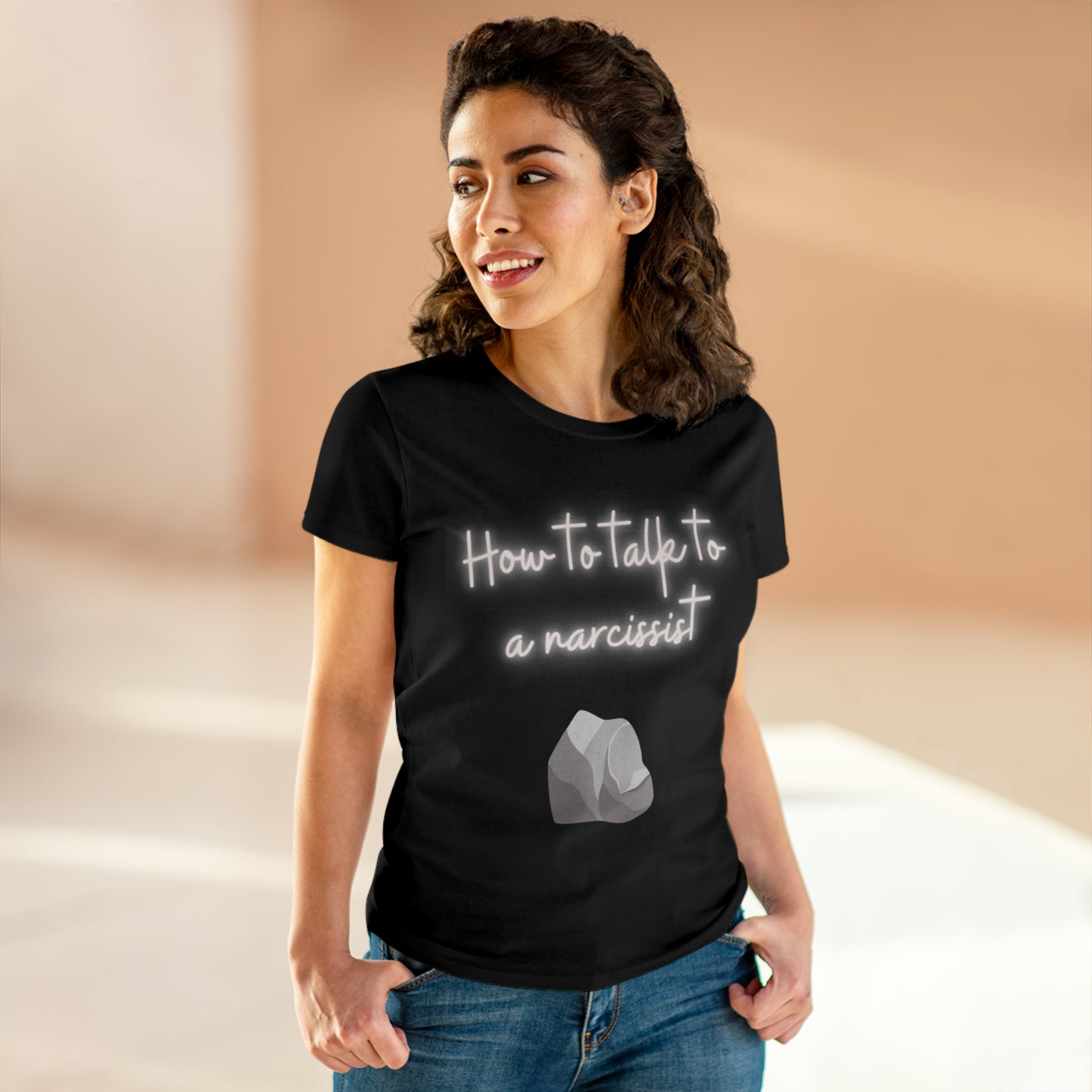 Gray Rock Women's Midweight Cotton Tshirt