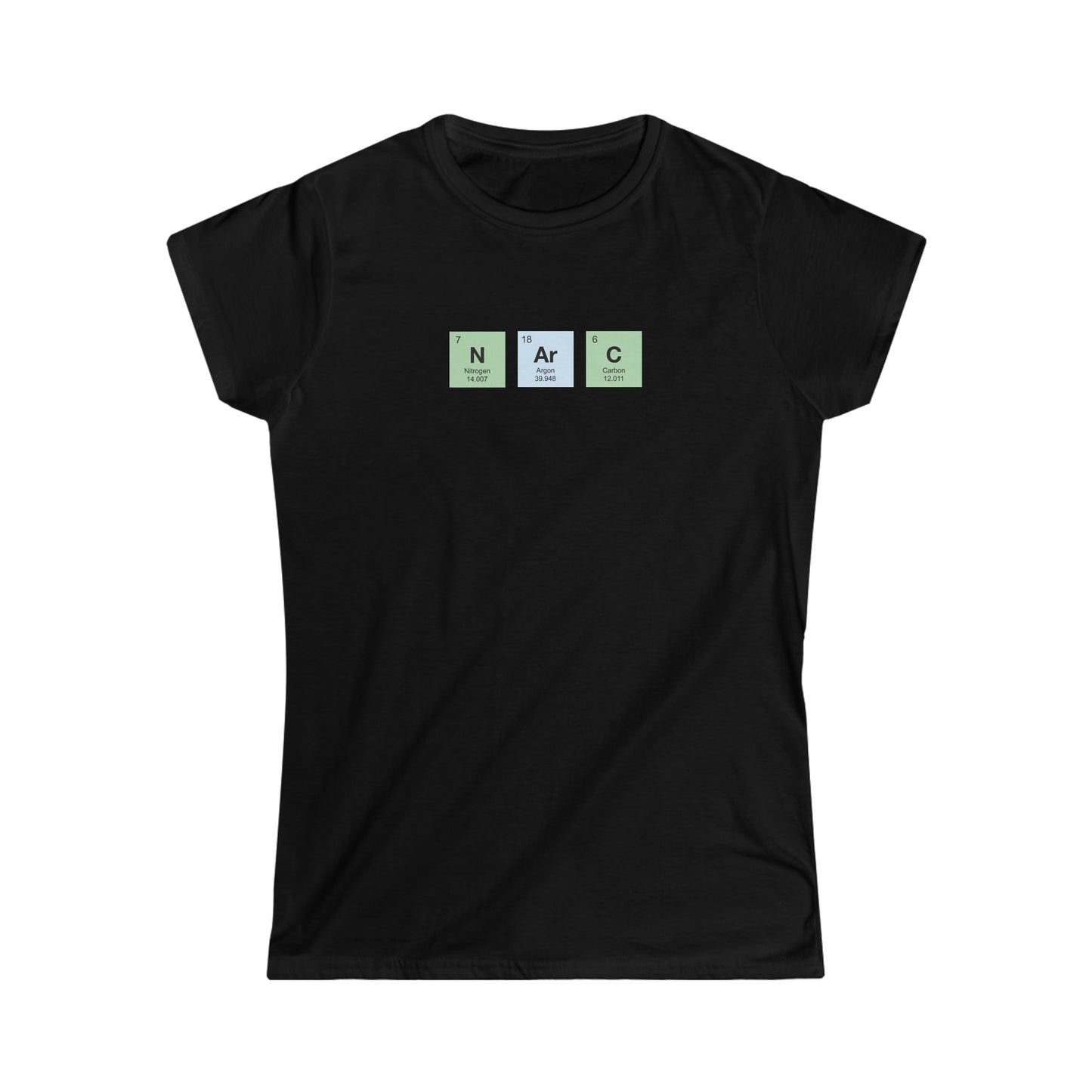 Narcissist Chemistry Women's Softstyle Tshirt