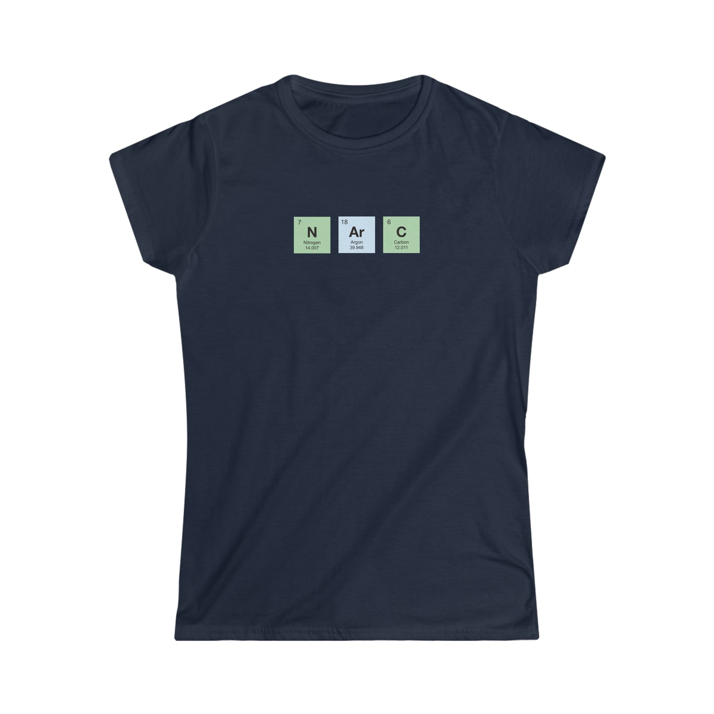 Narcissist Chemistry Women's Softstyle Tshirt