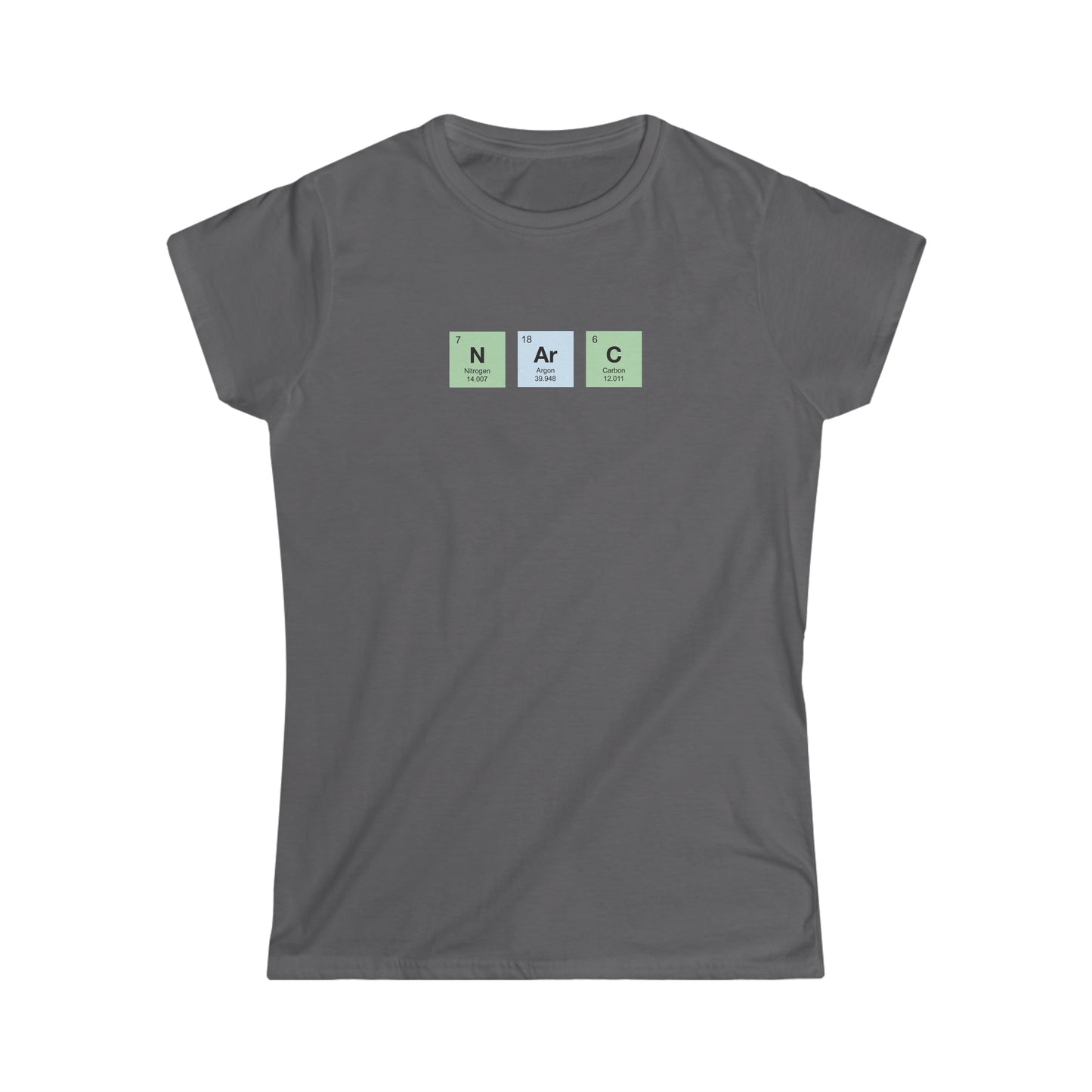 Narcissist Chemistry Women's Softstyle Tshirt