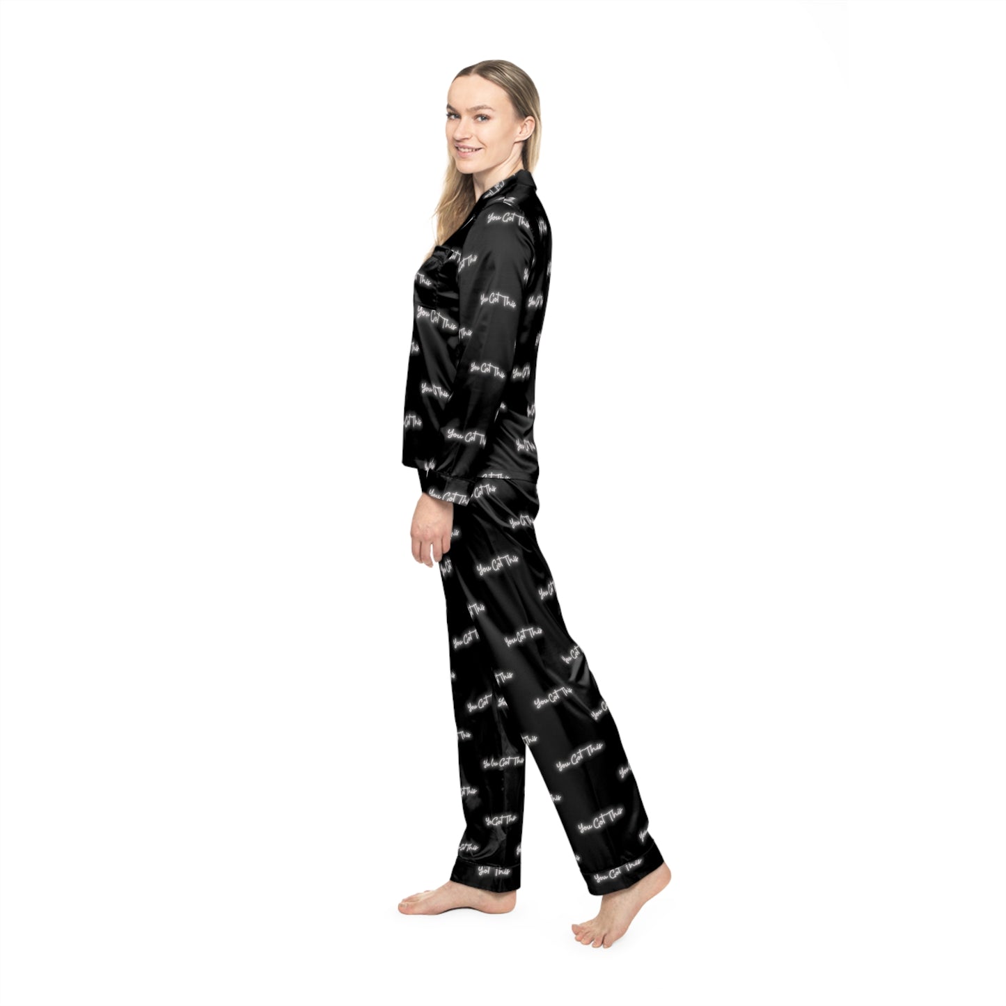 You Got This Women's Satin Pajamas