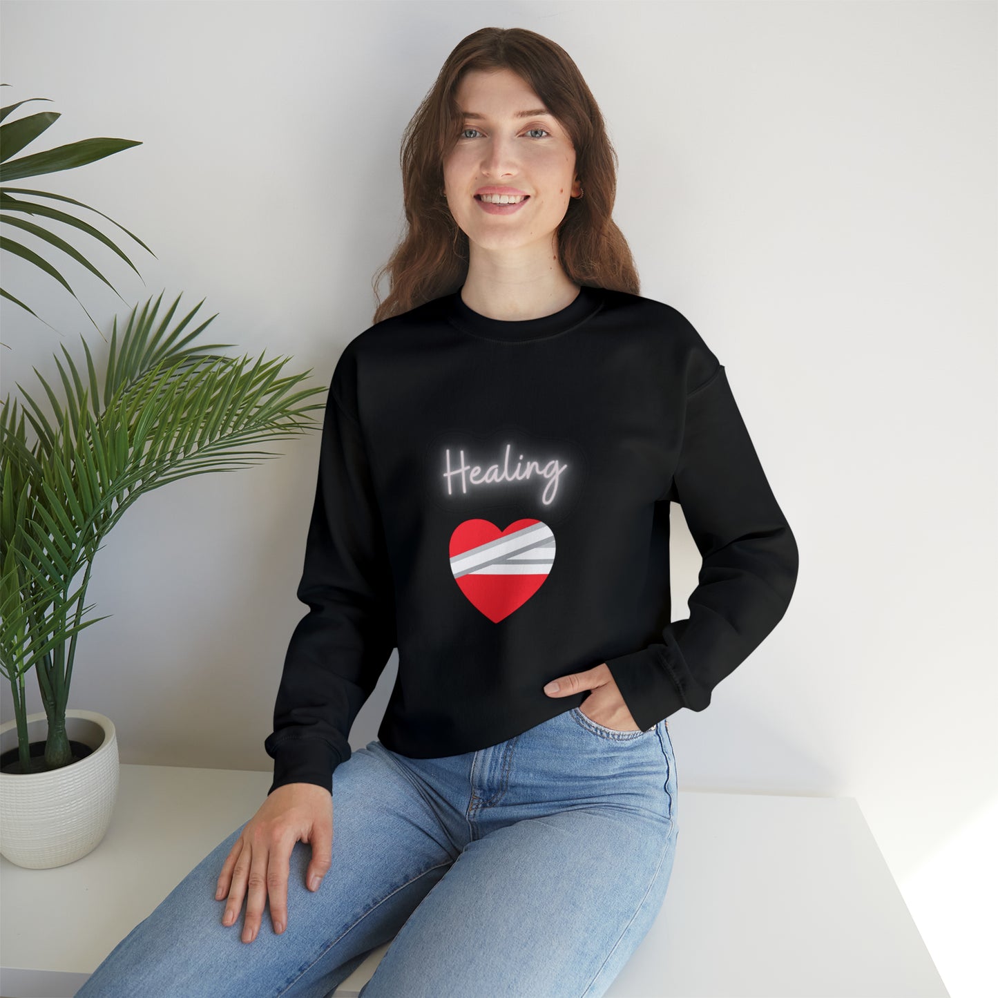Healing Heavy Blend™ Crewneck Sweatshirt
