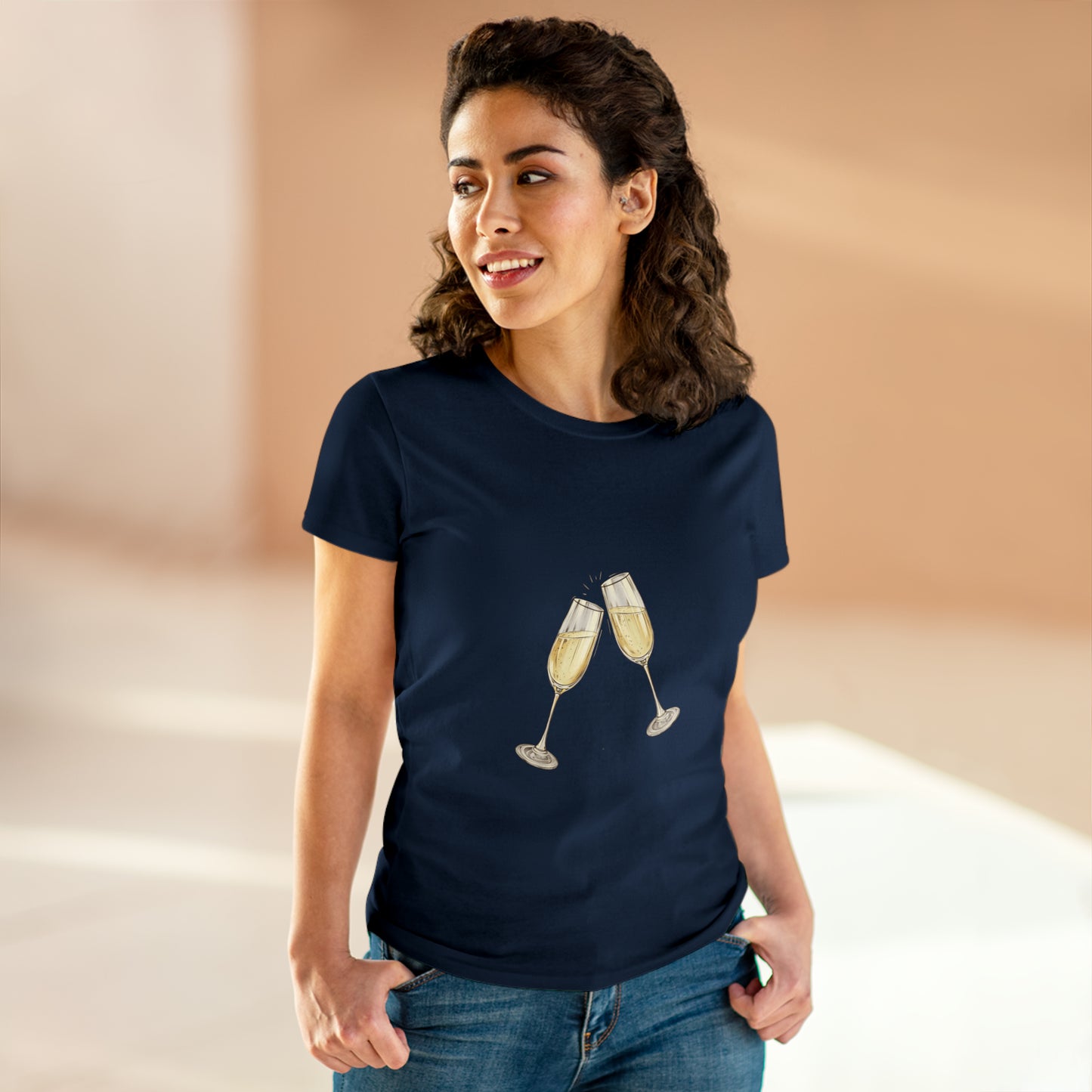 Celebrate Women's Midweight Cotton Tshirt