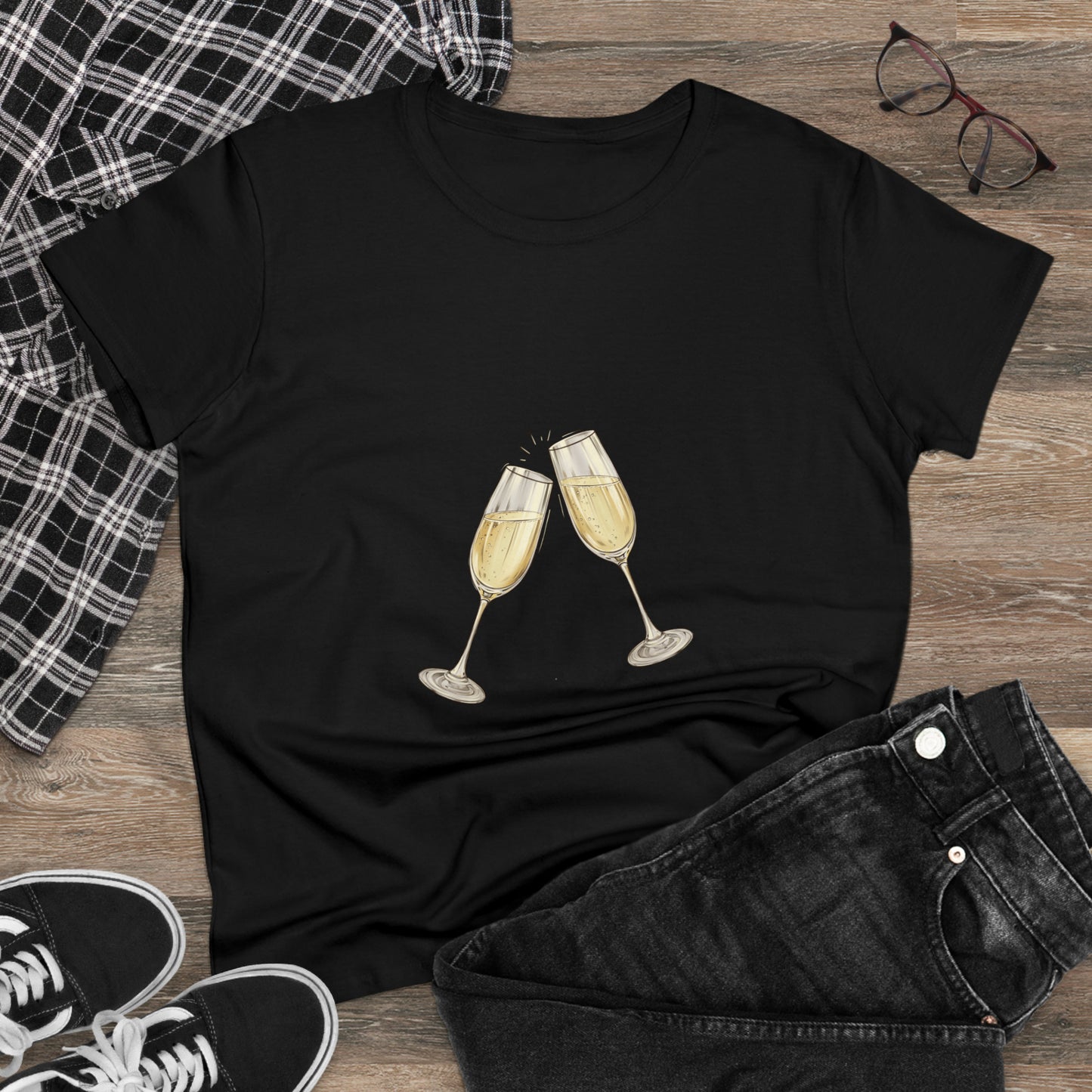 Celebrate Women's Midweight Cotton Tshirt