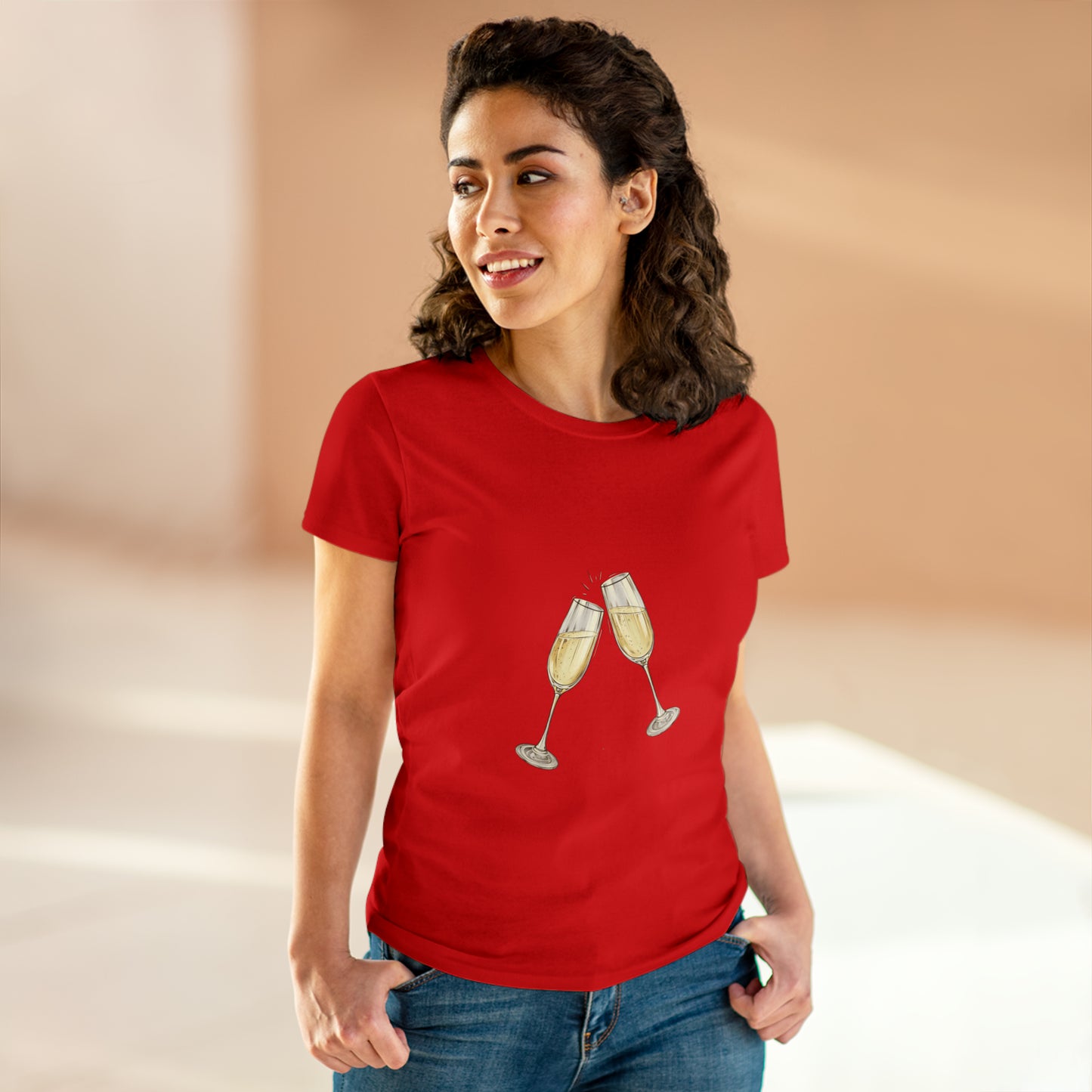 Celebrate Women's Midweight Cotton Tshirt