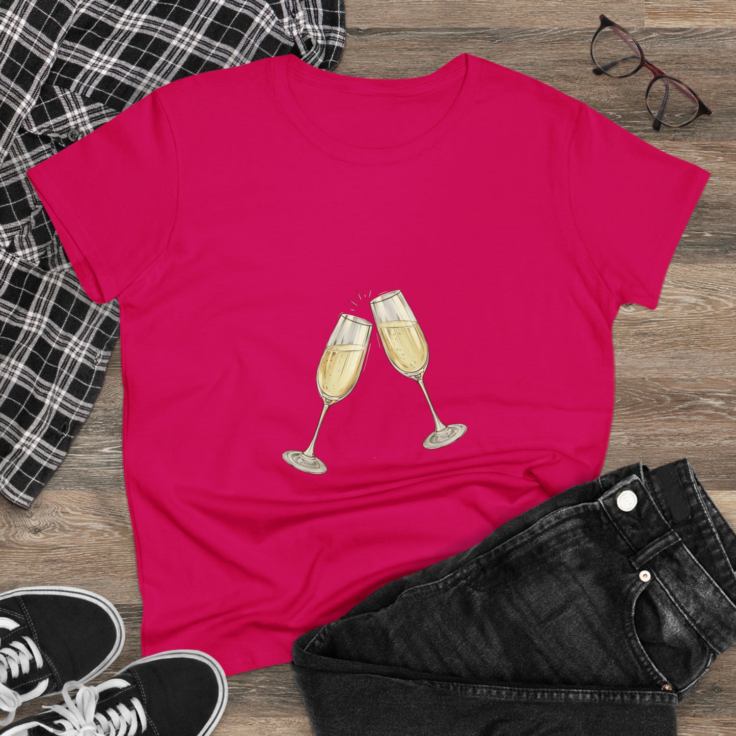 Celebrate Women's Midweight Cotton Tshirt
