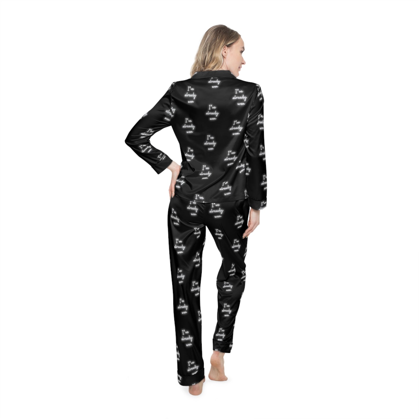 I've Already Won Women's Satin Pajamas