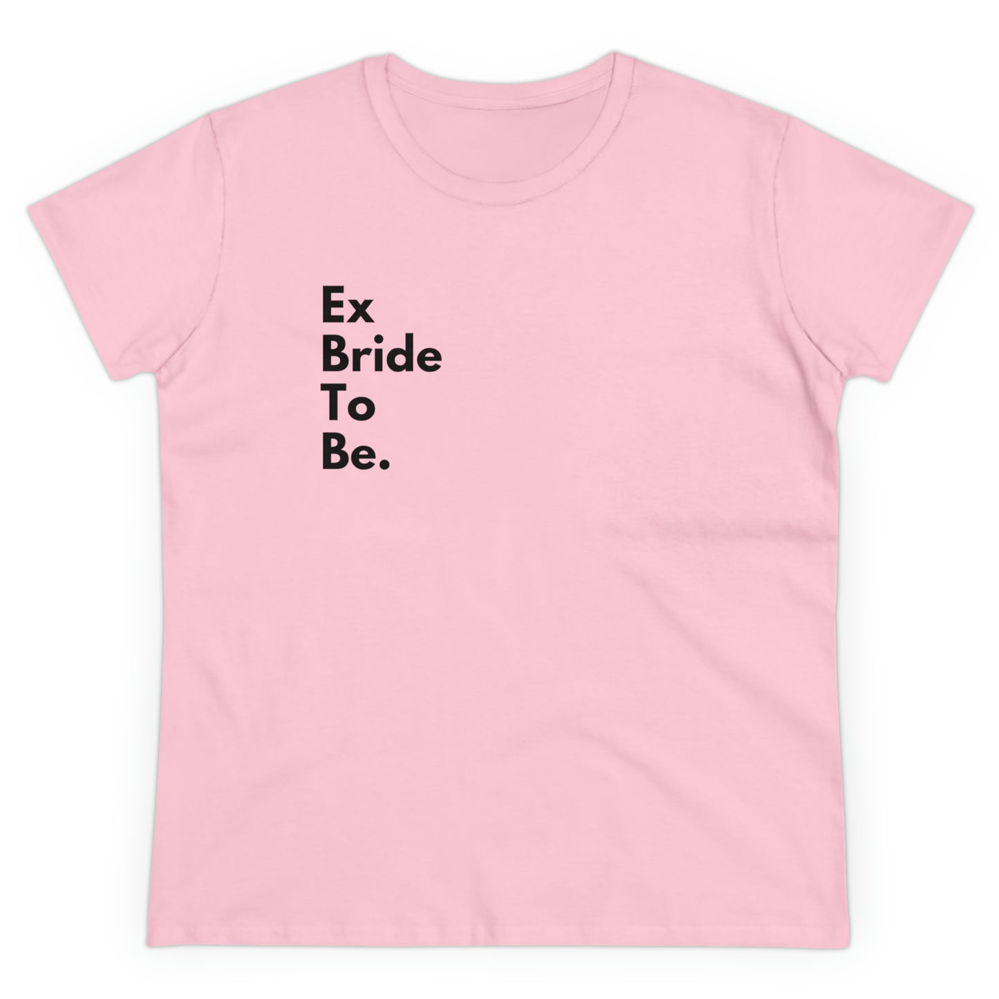 Divorce Party 'Ex Bride" Women's Midweight Cotton Tshirt