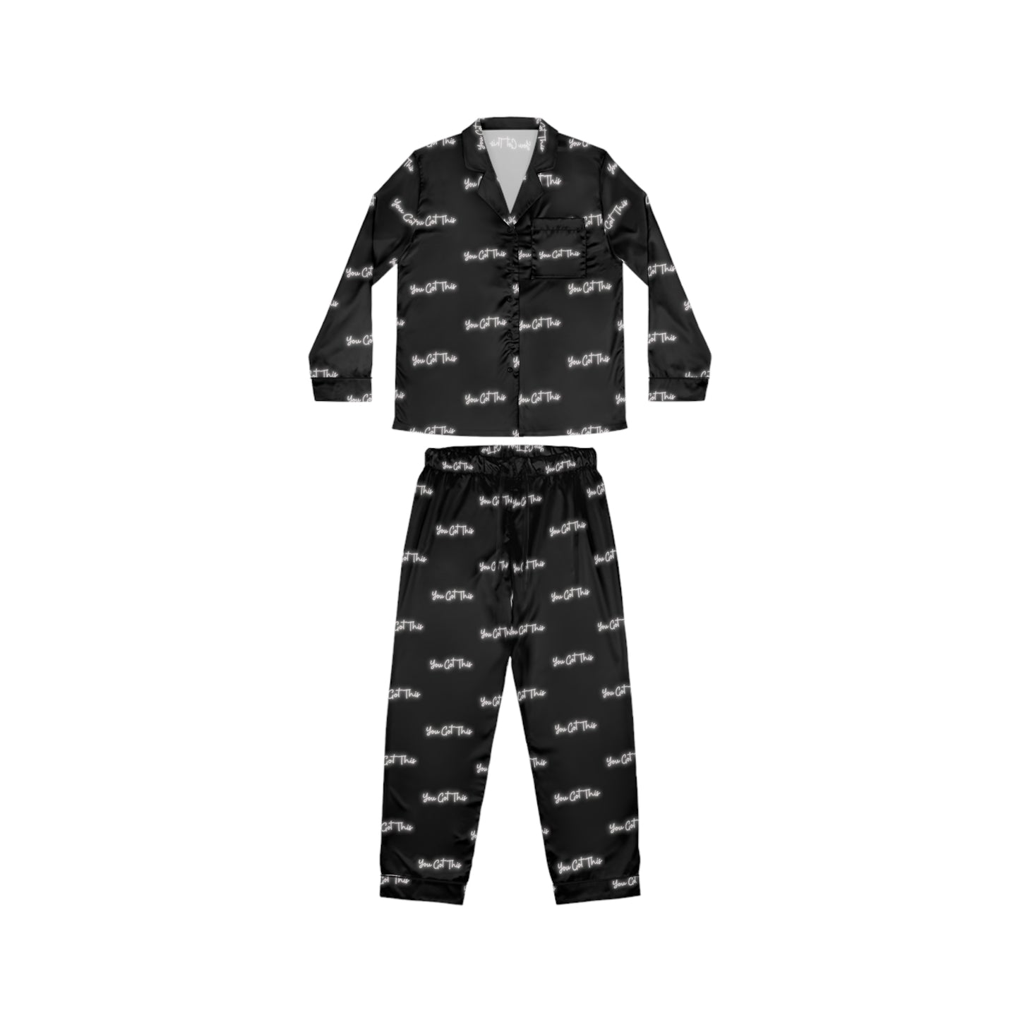You Got This Women's Satin Pajamas