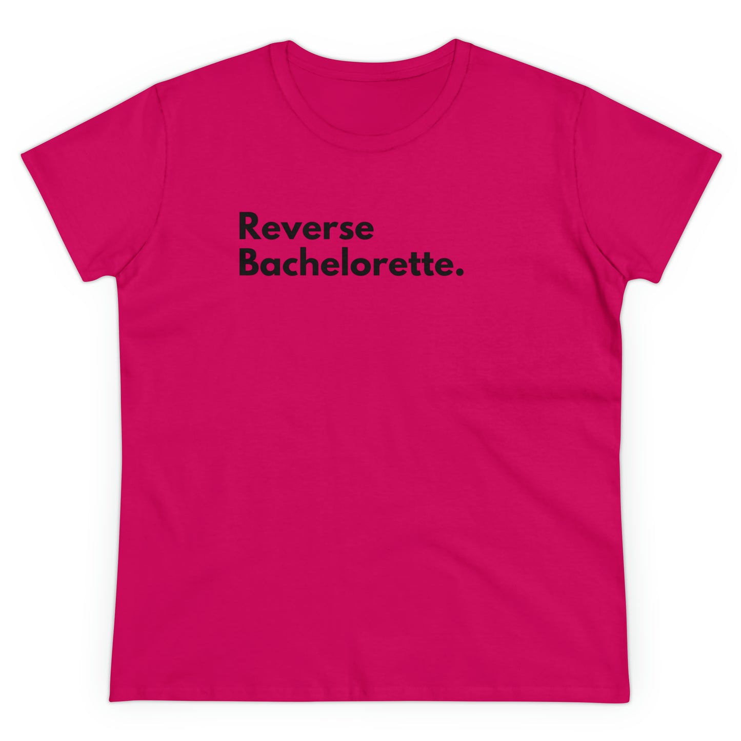 Divorce Party 'Reverse' Women's Midweight Cotton Tshirt