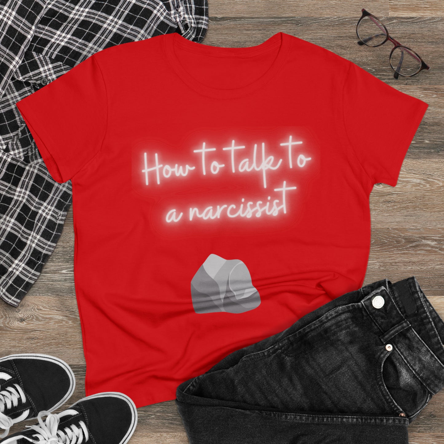 Gray Rock Women's Midweight Cotton Tshirt