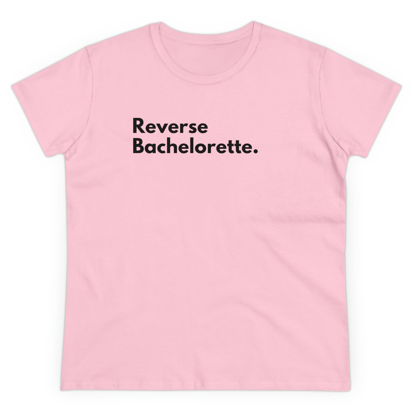 Divorce Party 'Reverse' Women's Midweight Cotton Tshirt