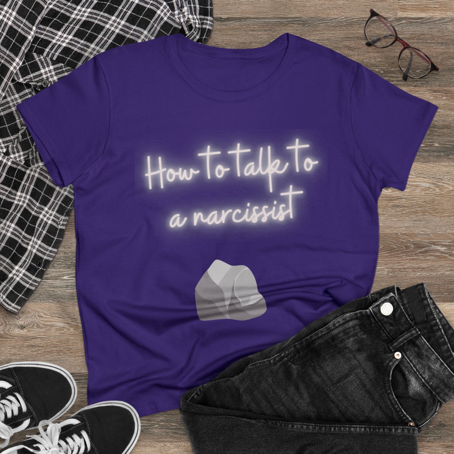 Gray Rock Women's Midweight Cotton Tshirt