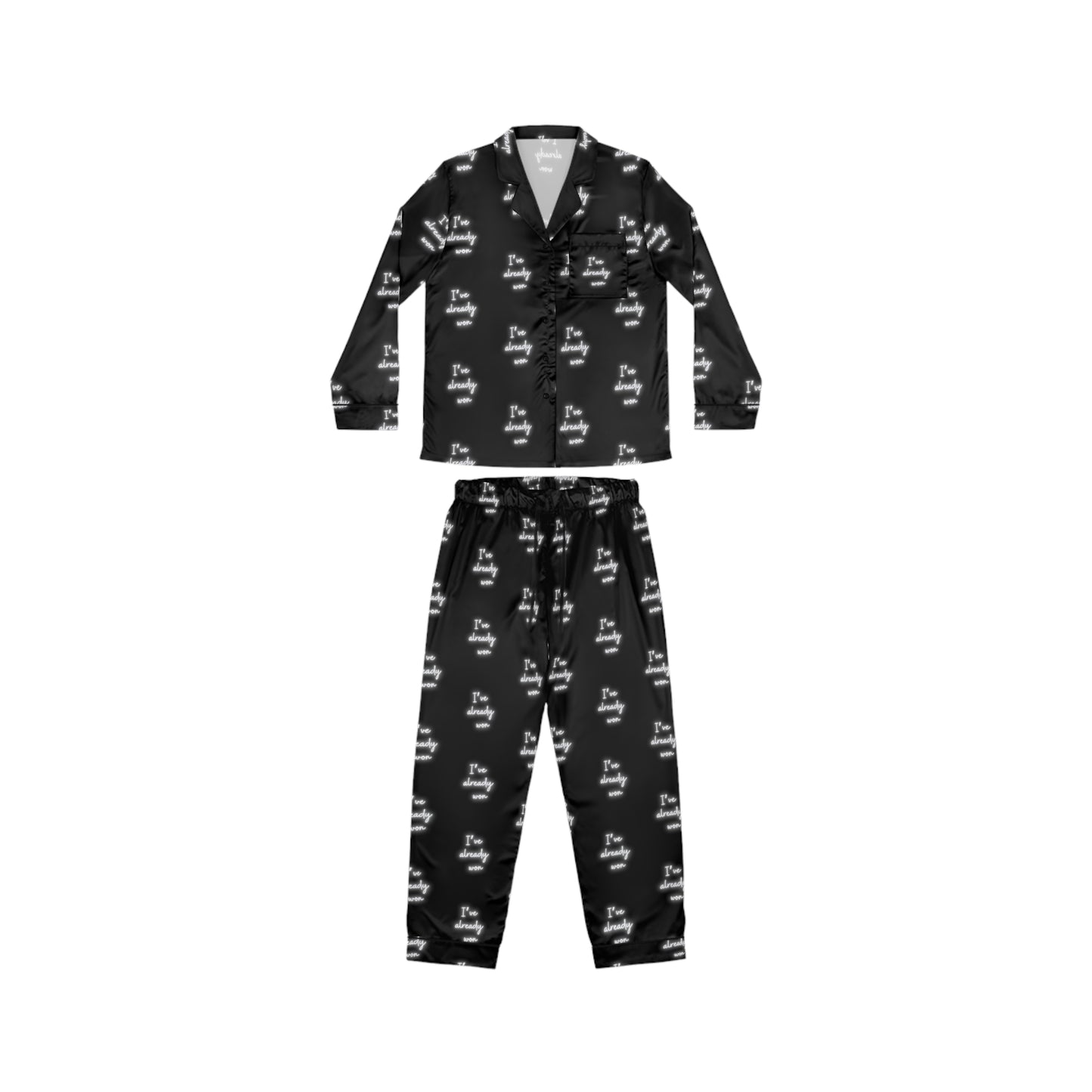 I've Already Won Women's Satin Pajamas
