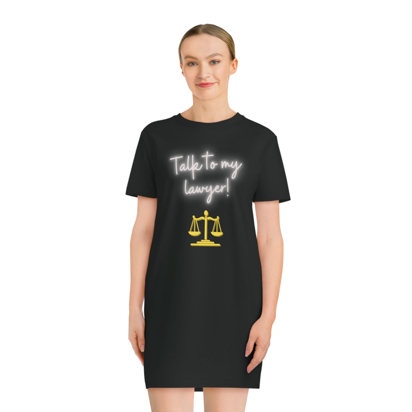 Talk to my lawyer! Organic Sleep Tee