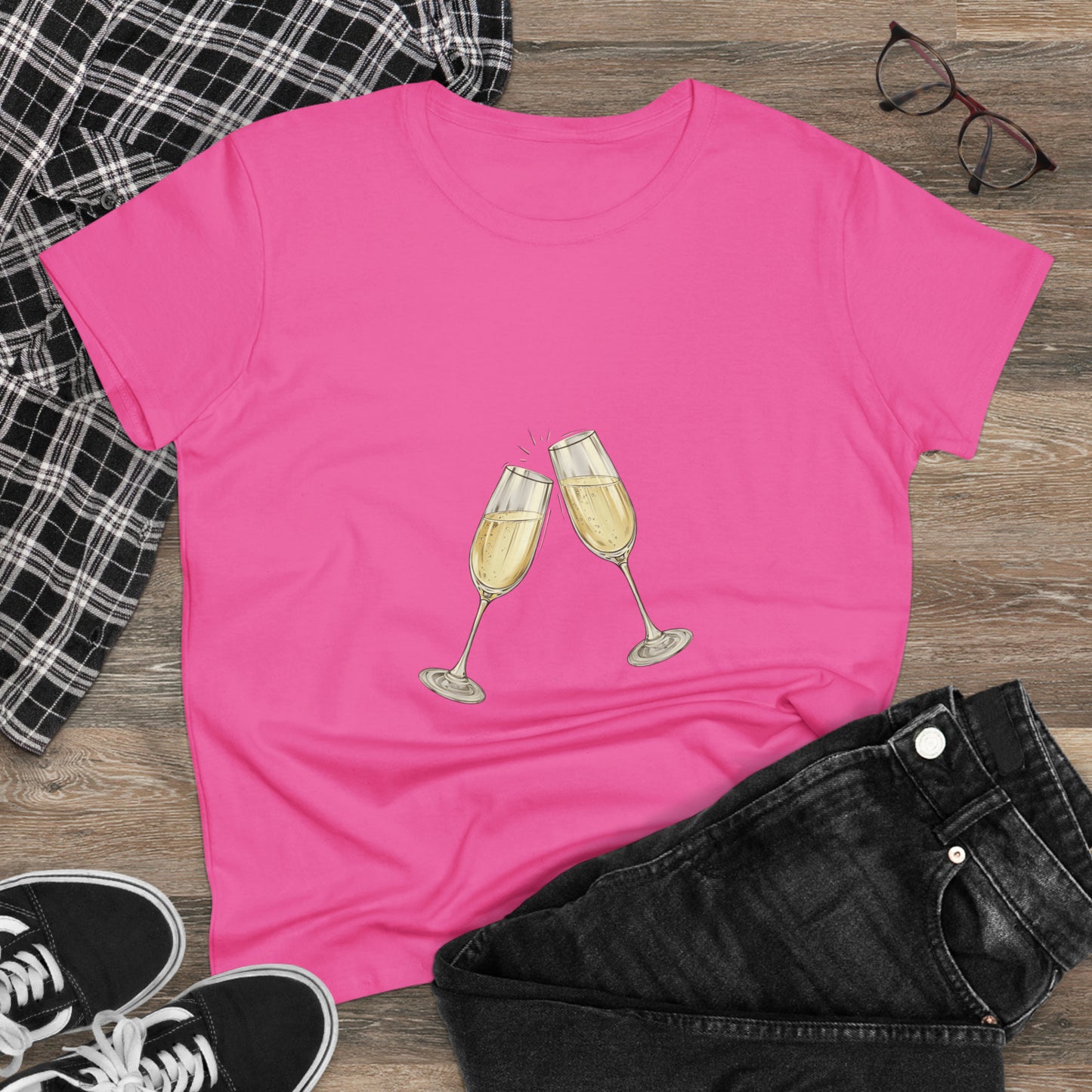 Celebrate Women's Midweight Cotton Tshirt