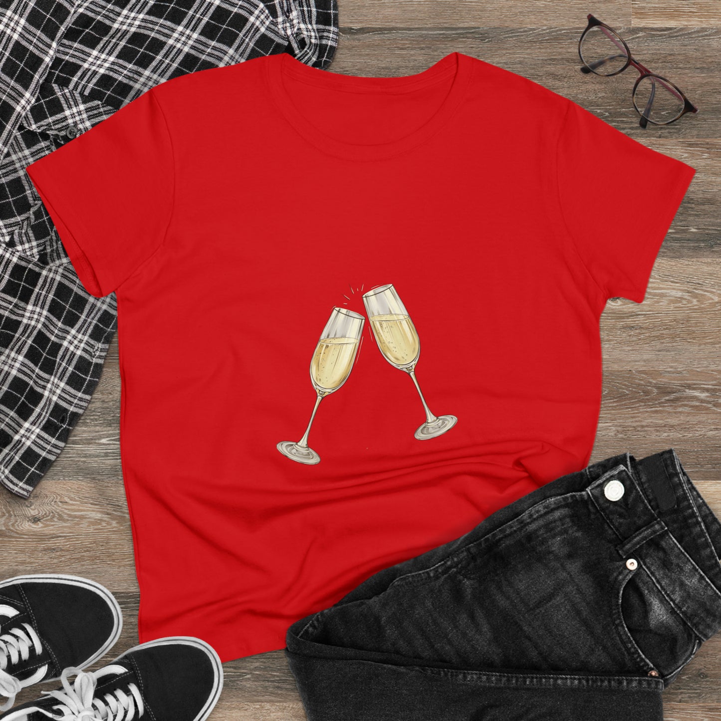Celebrate Women's Midweight Cotton Tshirt
