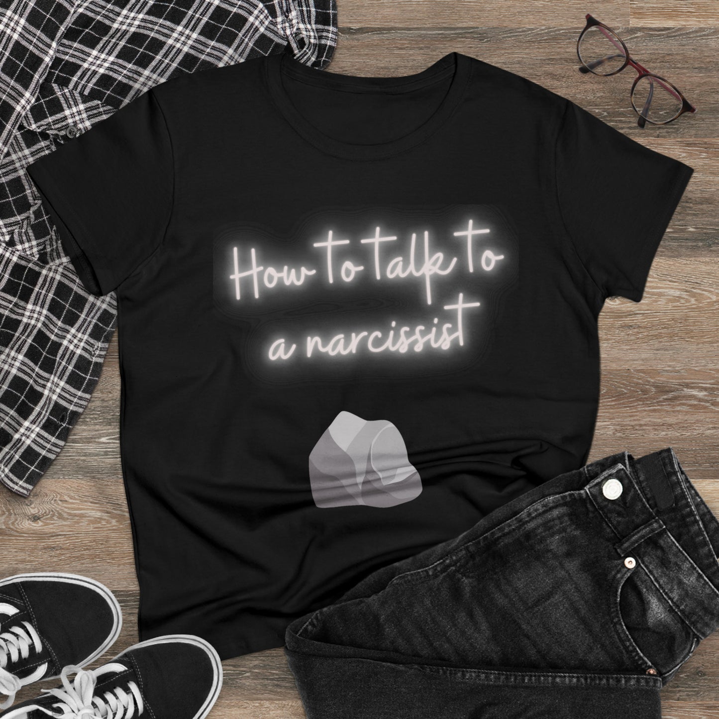 Gray Rock Women's Midweight Cotton Tshirt