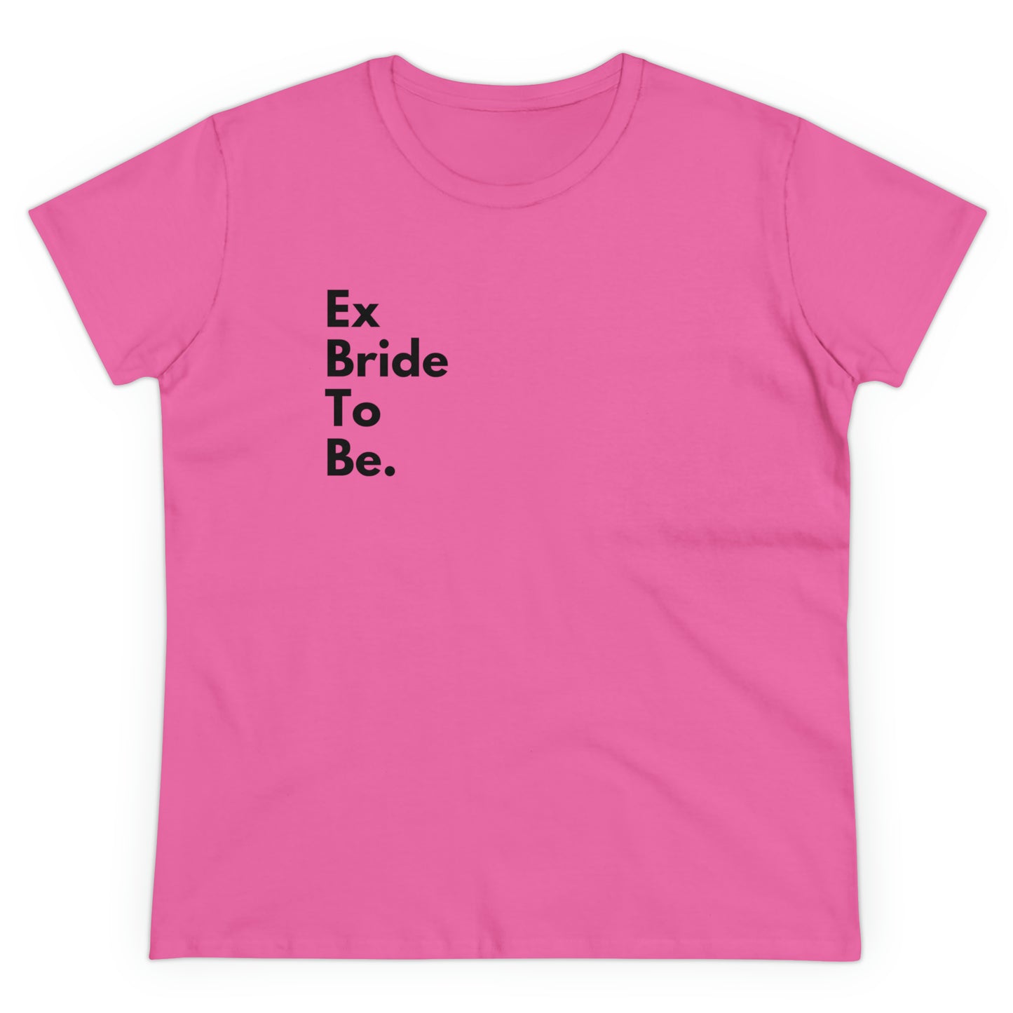 Divorce Party 'Ex Bride" Women's Midweight Cotton Tshirt