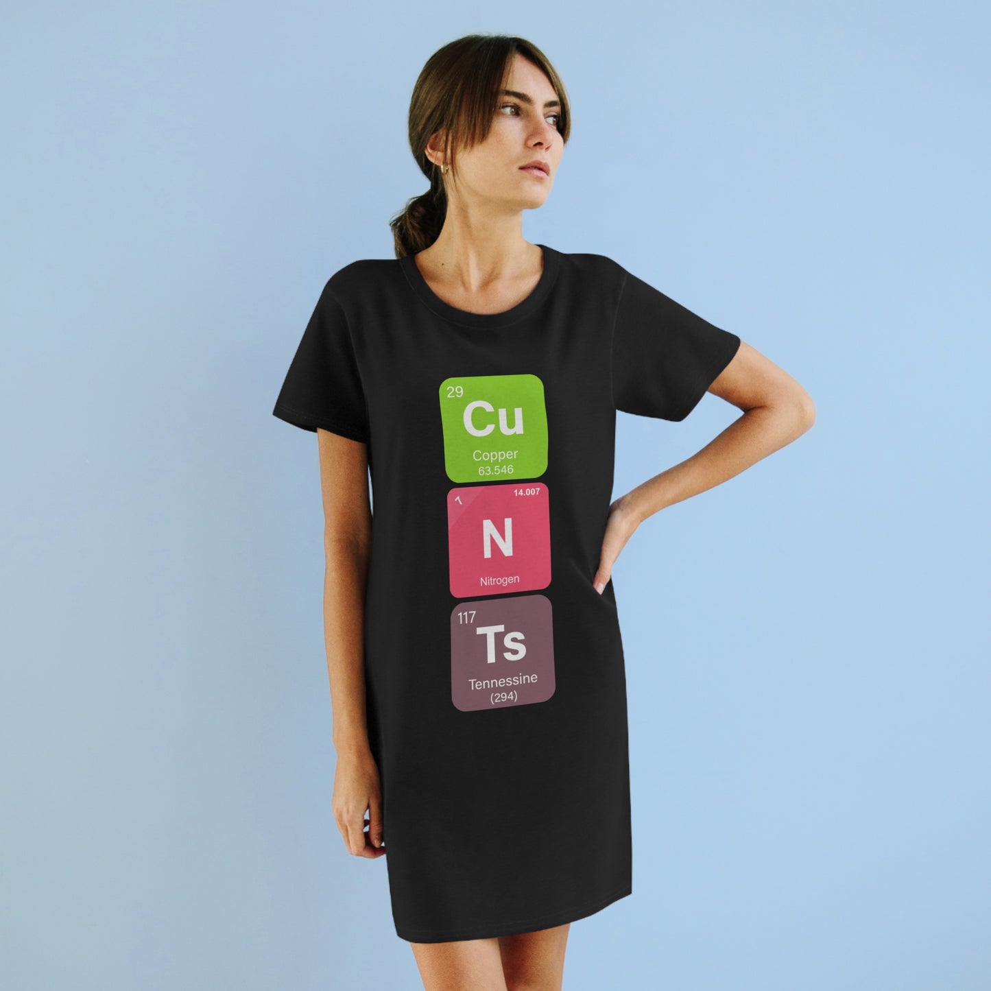 C*nts Bold Chemistry Organic Sleep Tee
