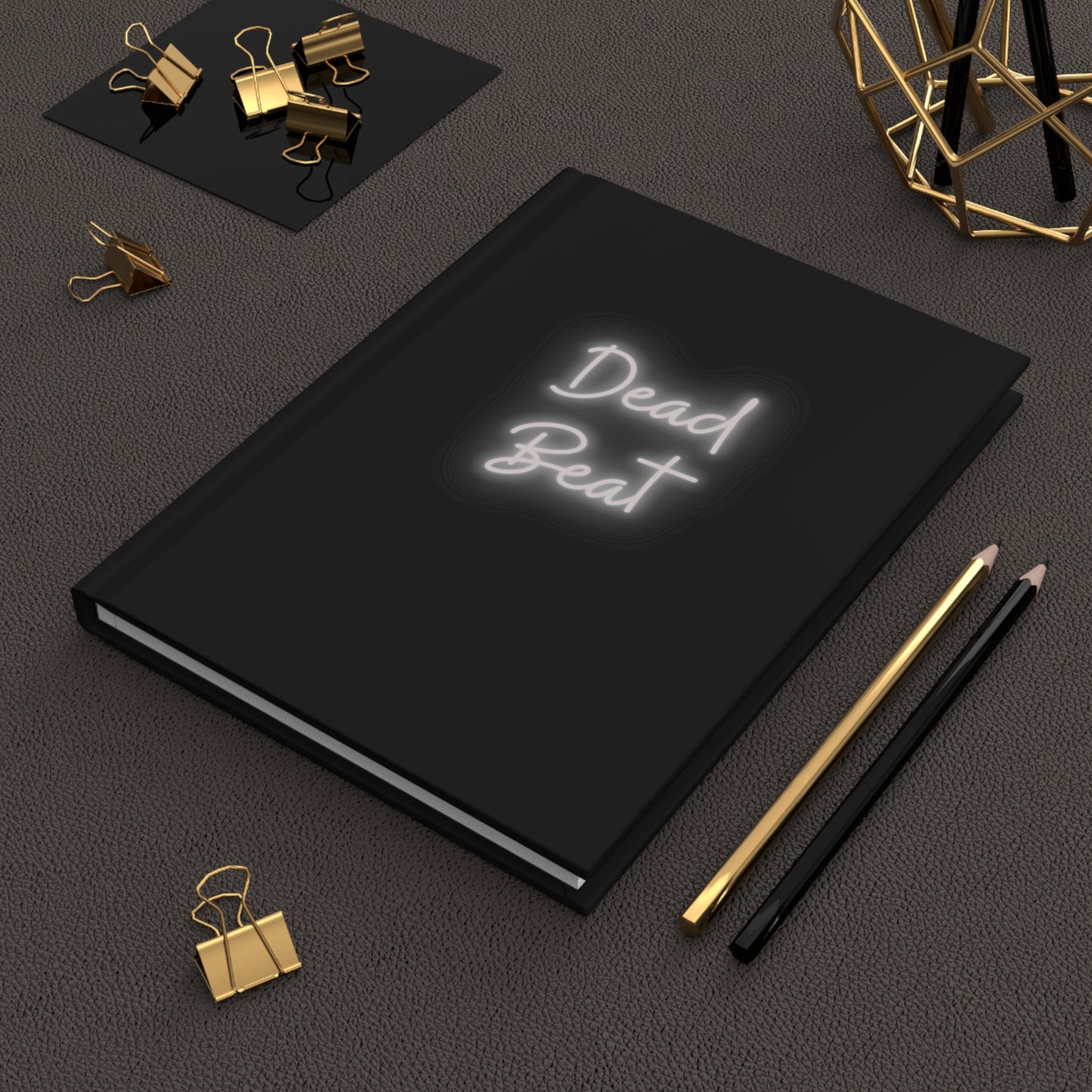 Dead Beat Hardcover Journal Matte, Ruled