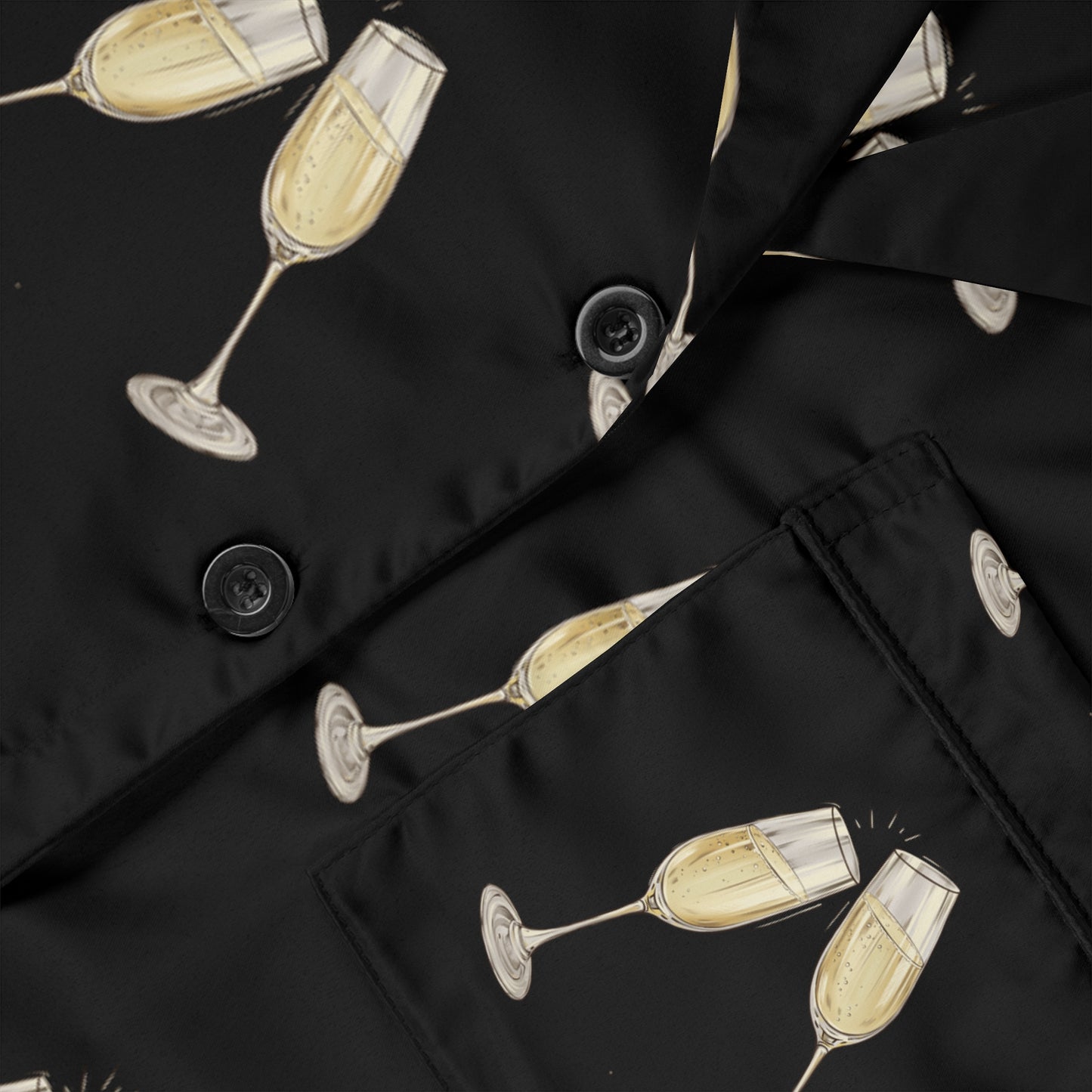 Champagne Women's Satin Pajamas