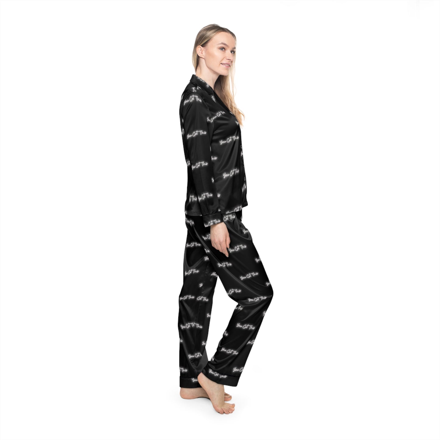 You Got This Women's Satin Pajamas