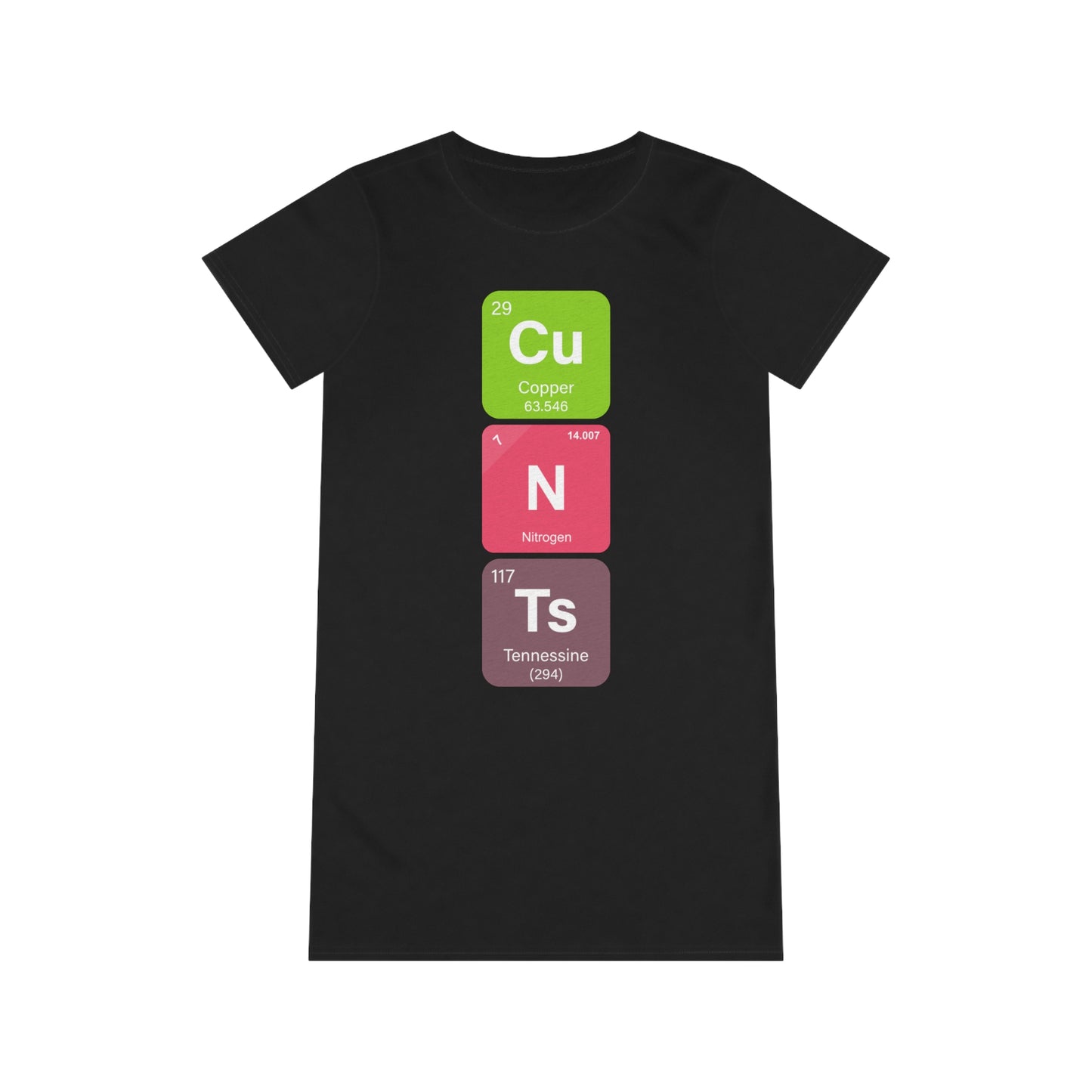 C*nts Bold Chemistry Organic Sleep Tee