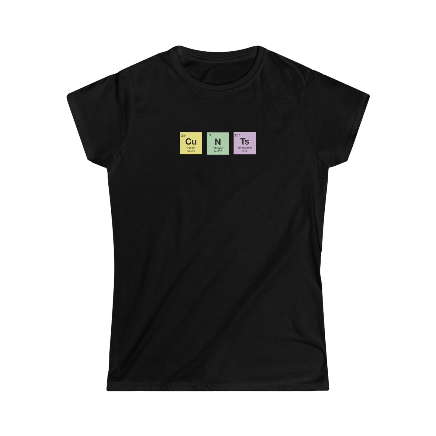 C*nts Chemistry Women's Softstyle Tshirt