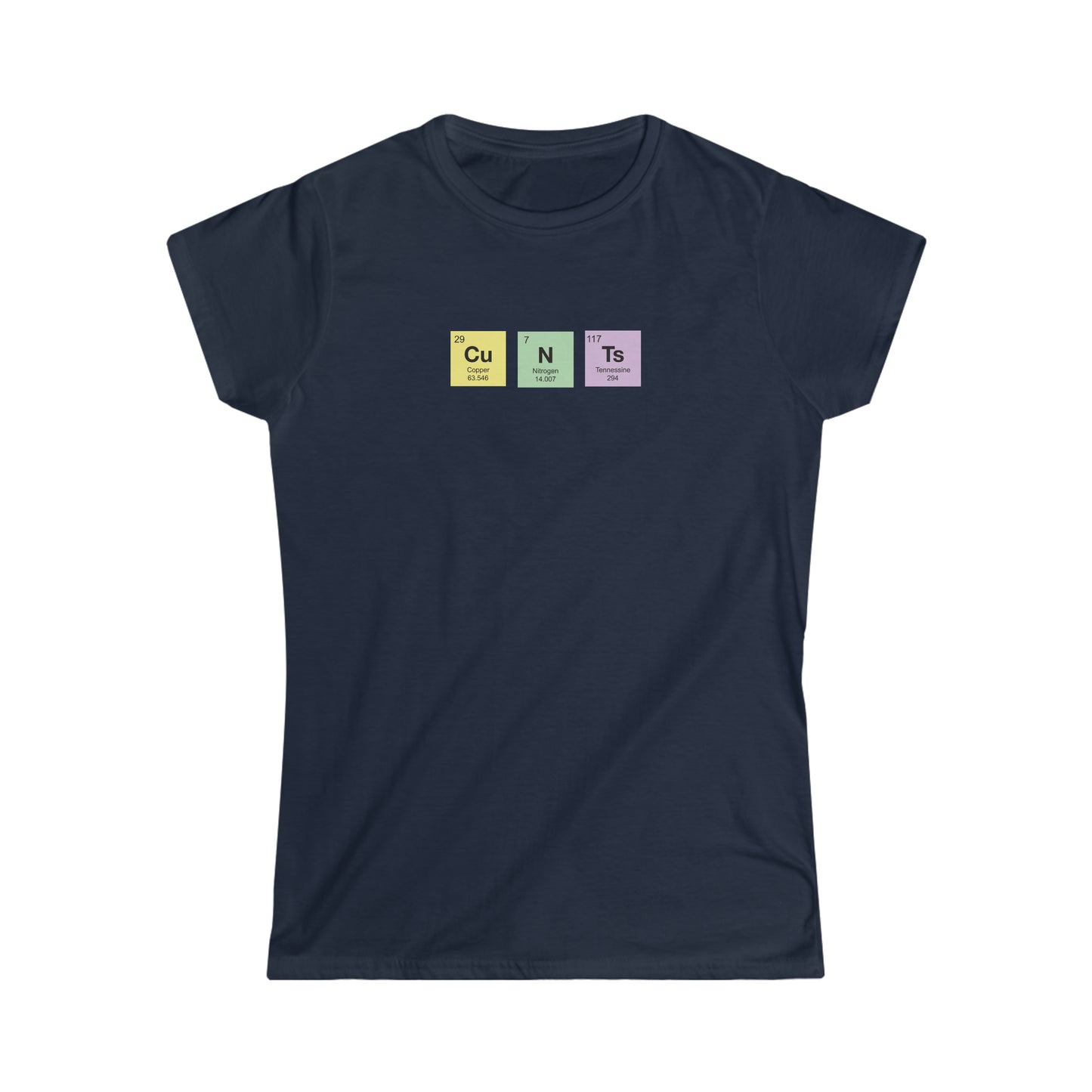 C*nts Chemistry Women's Softstyle Tshirt