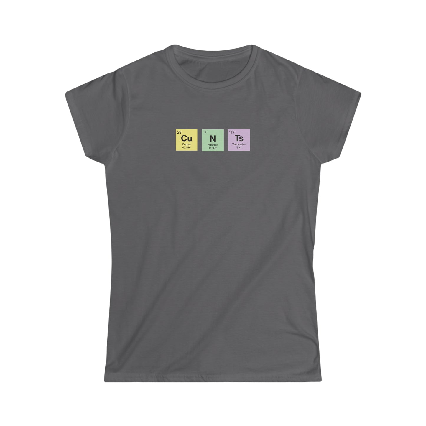 C*nts Chemistry Women's Softstyle Tshirt
