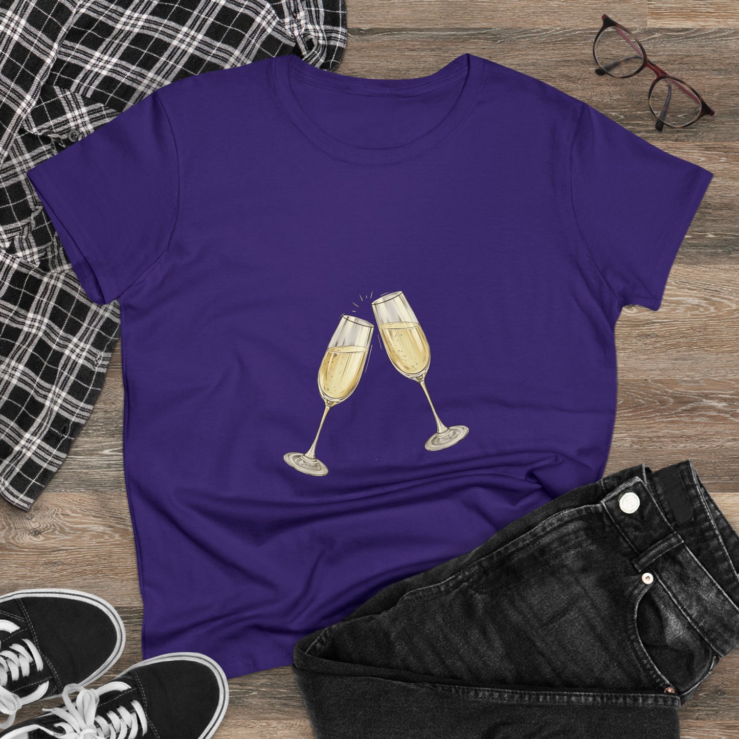 Celebrate Women's Midweight Cotton Tshirt