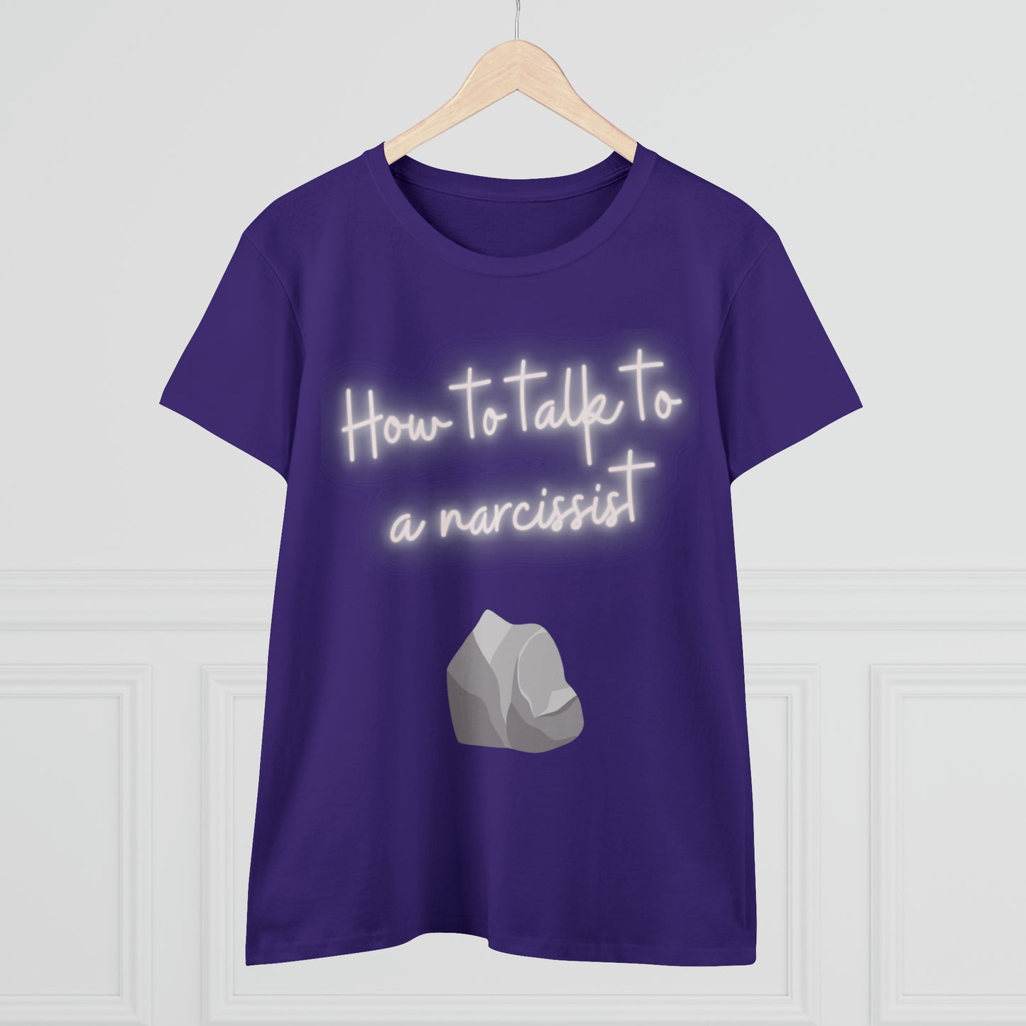 Gray Rock Women's Midweight Cotton Tshirt
