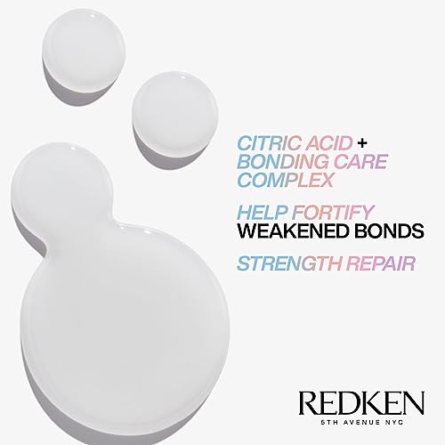 Redken Bonding Shampoo & Conditioner Set for Damaged Hair Repair | Acidic Bonding Concentrate | Sulfate-Free | Repairs Bleached or Color-Treated Hair | For All Hair Types | 10.1 Fl Oz