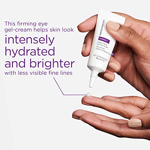 NEOSTRATA Hydra Filling Eye Gel With Hyaluronic Acid For Fine Lines Fragrance-Free Opthamoligist Tested, 0.5 fl. oz.