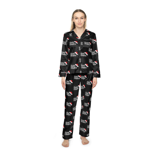 Christmas Freedom Women's Satin Pajamas