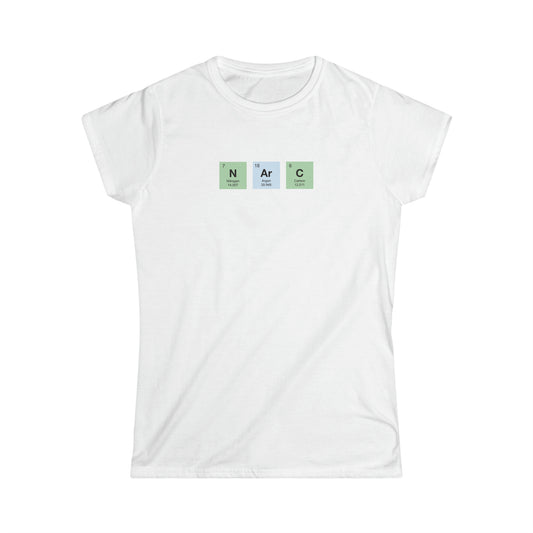 Narcissist Chemistry Women's Softstyle Tshirt