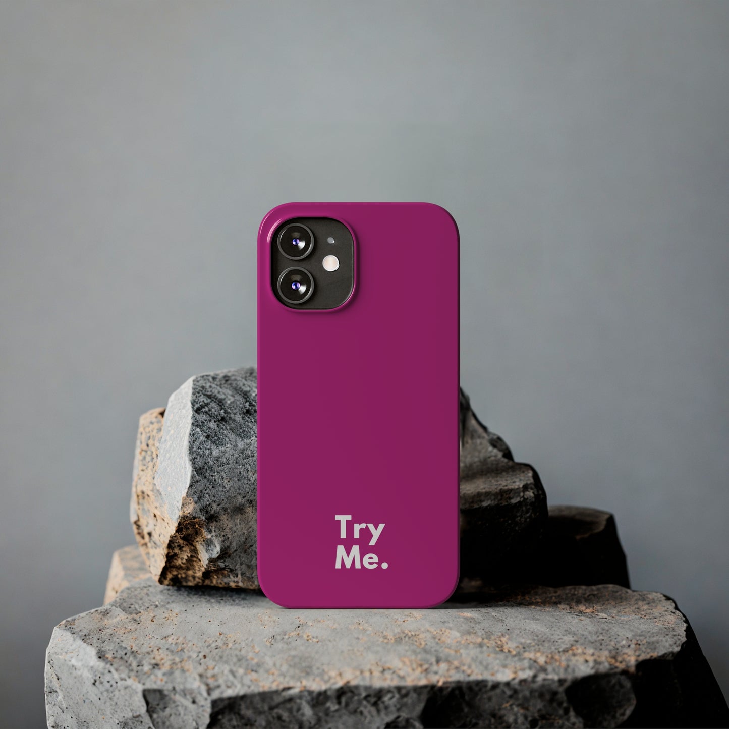 Try Me Slim iPhone Case