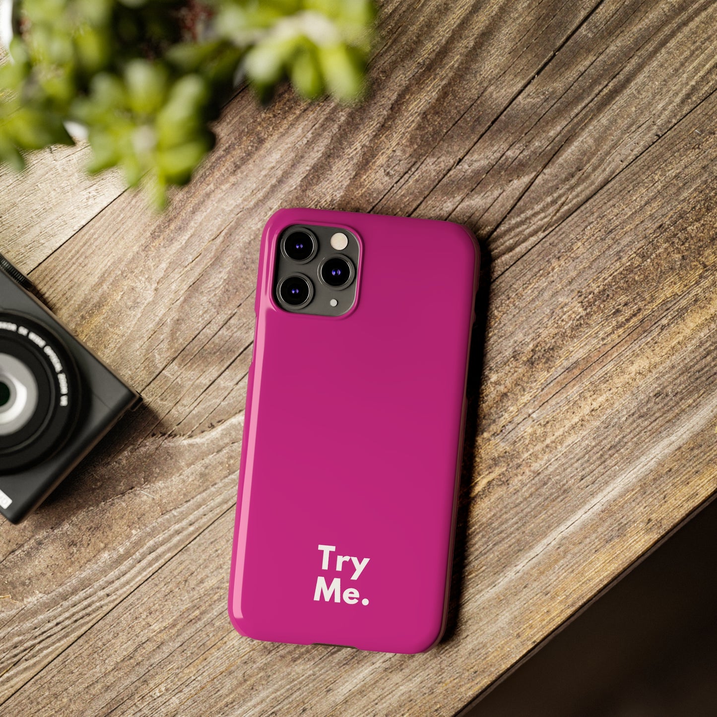 Try Me Slim iPhone Case