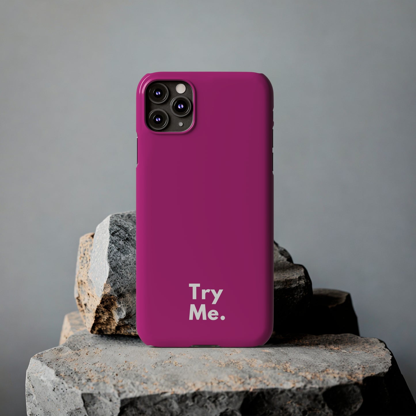 Try Me Slim iPhone Case