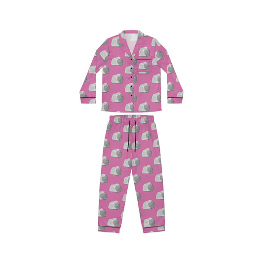 Gray Rock Women's Satin Pajamas