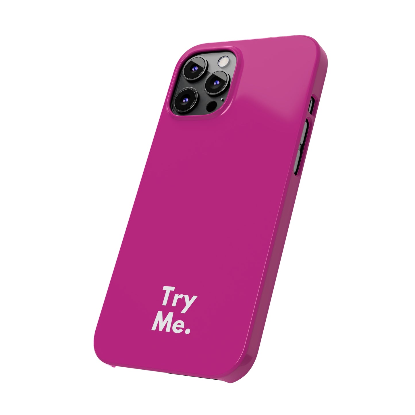 Try Me Slim iPhone Case