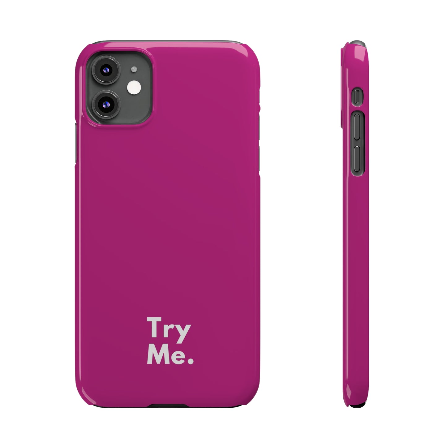 Try Me Slim iPhone Case