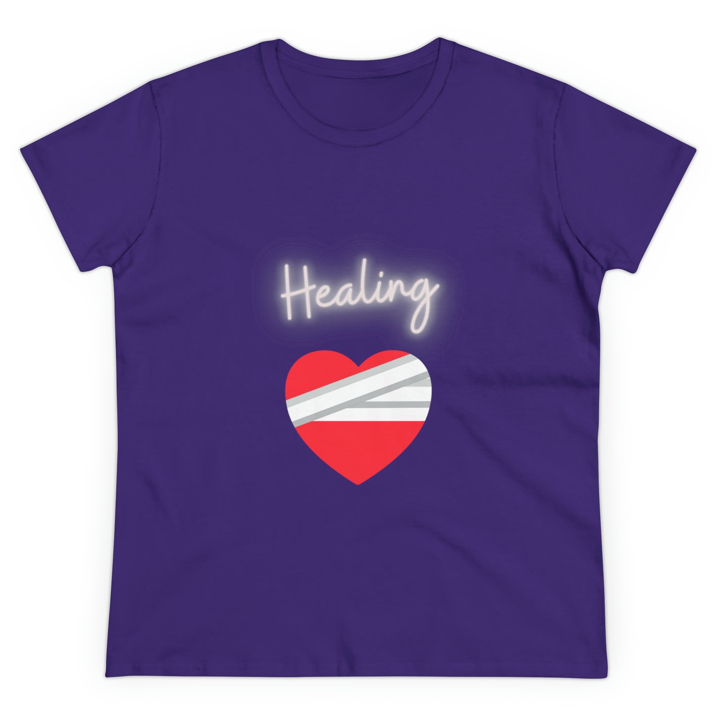 Healing Women's Midweight Cotton Tshirt