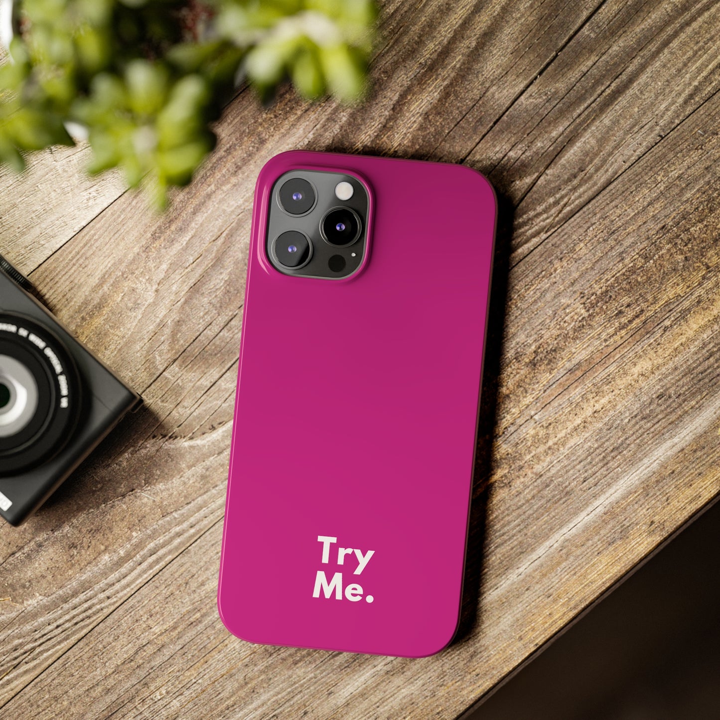 Try Me Slim iPhone Case