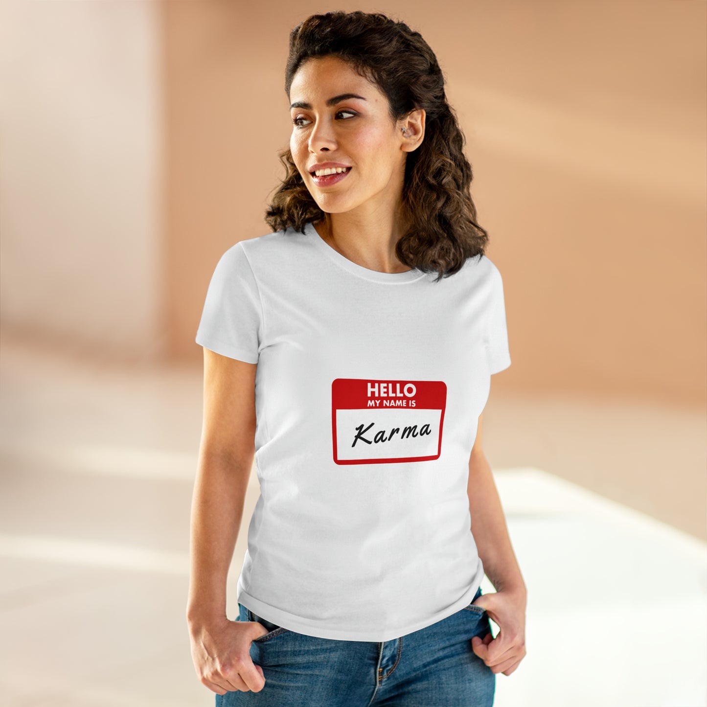 Karma Women's Midweight Cotton Tshirt