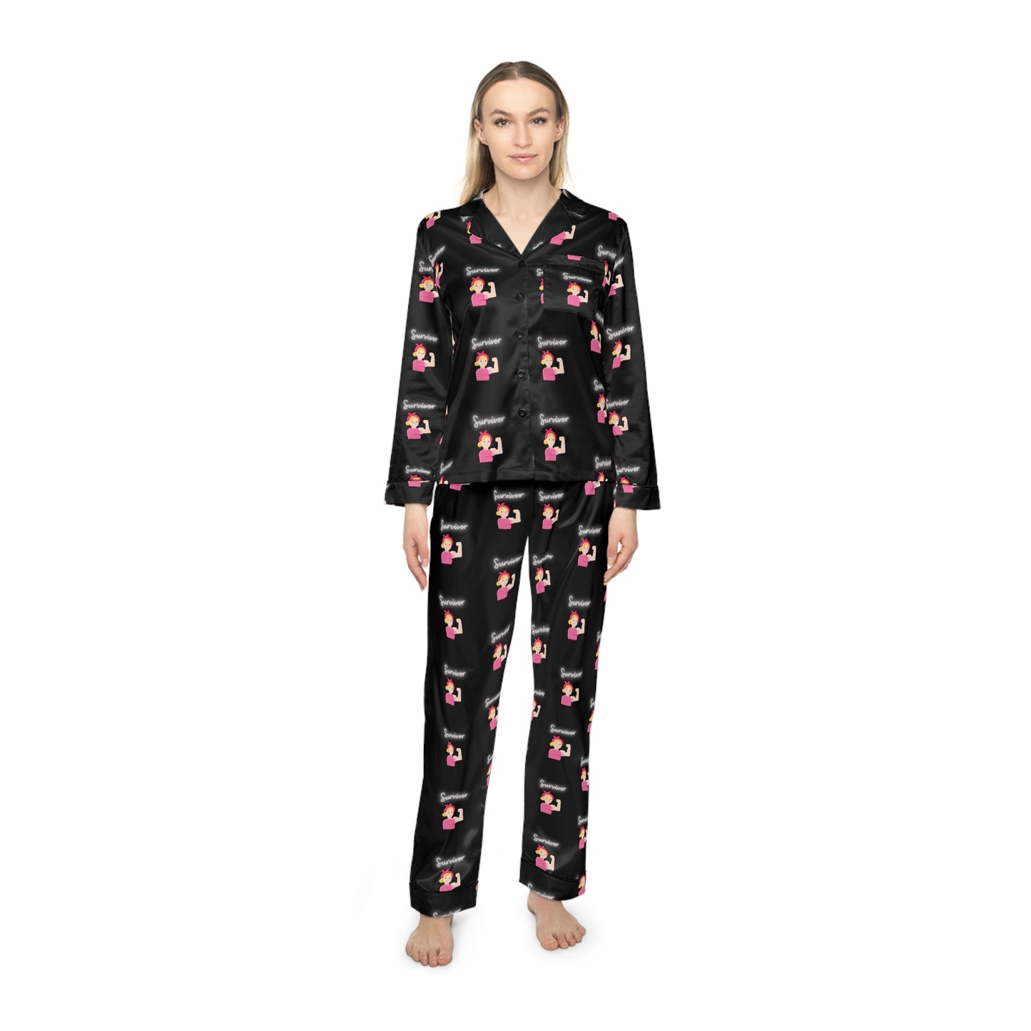 Survivor Women's Satin Pajamas