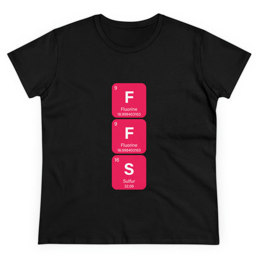 FFS Bold Chemistry Women's Midweight Cotton Tshirt